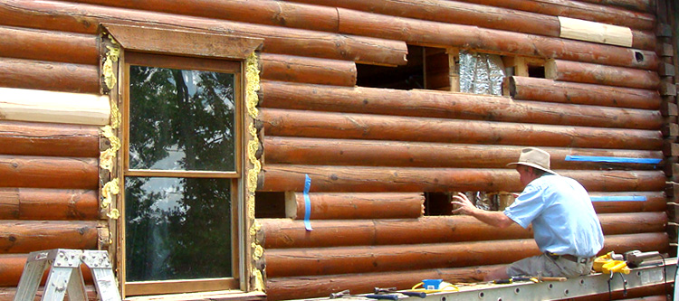 Log Home Repair Almond,  North Carolina